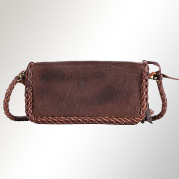 American Darling Organizer Full Grain Genuine Leather Western Women Bag | Handbag Purse Bags for Wallet Cute